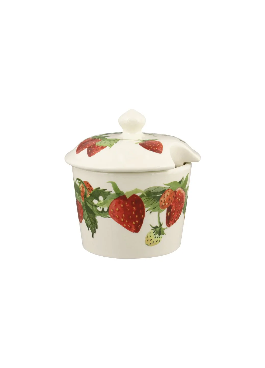 Strawberries Large Sugar Pot - Image 2