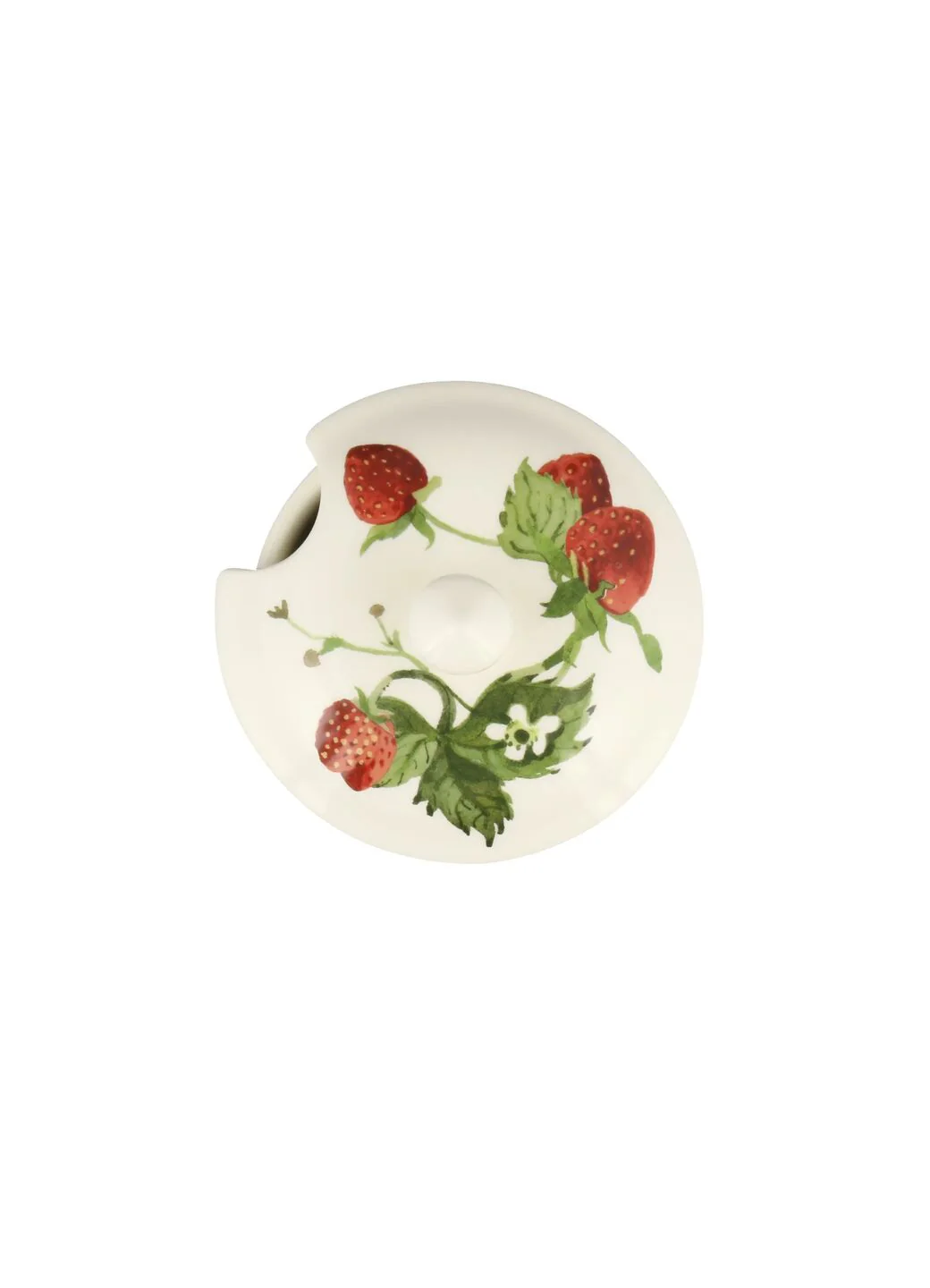 Strawberries Large Sugar Pot - Image 5