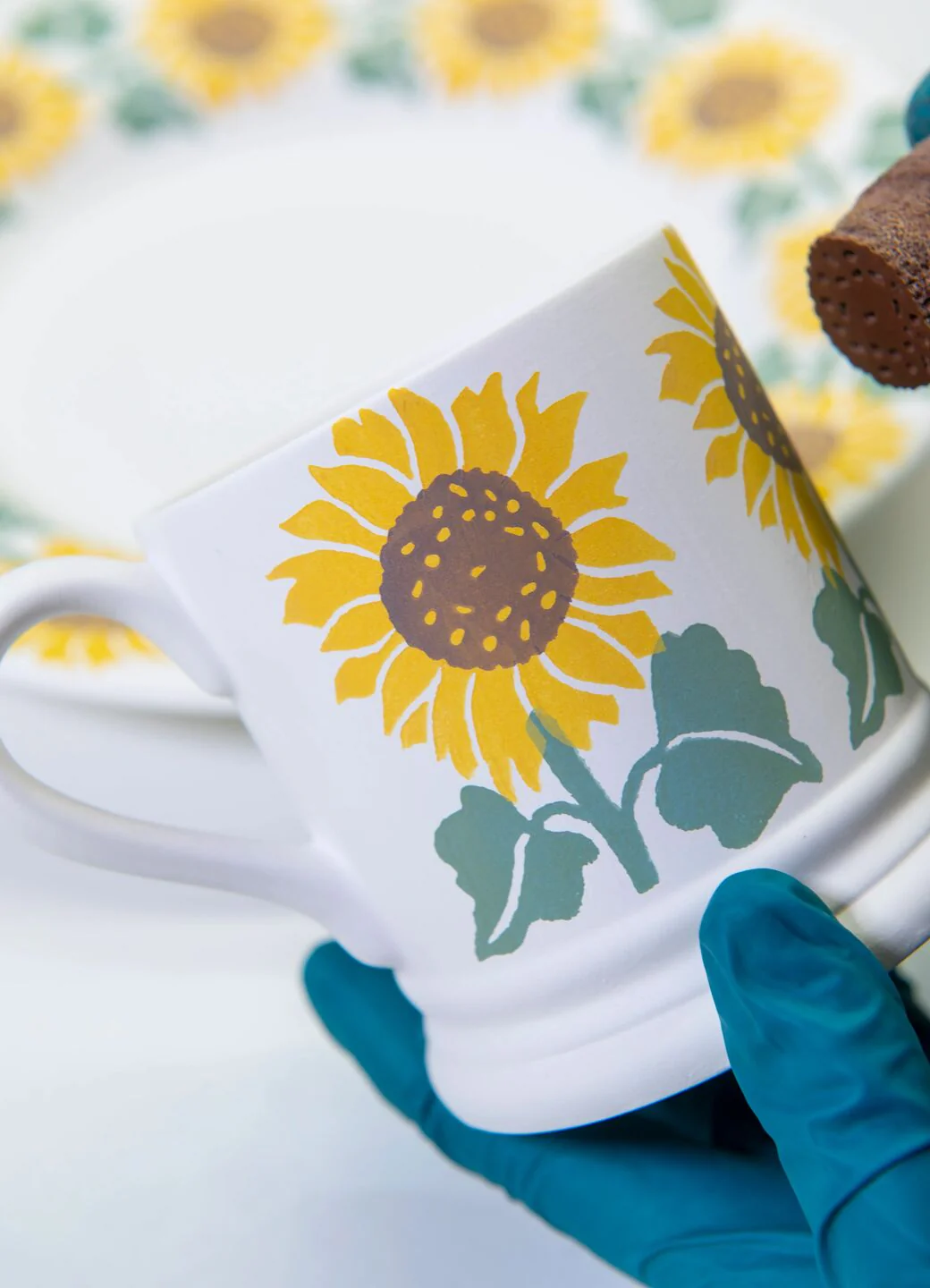 Sunflower 1/2 Pint Mug - Image 6