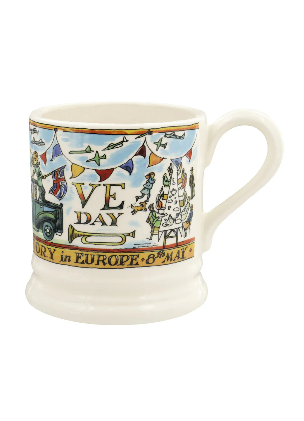 VE Day Anniversary 1/2 Pint Mug - Image 2