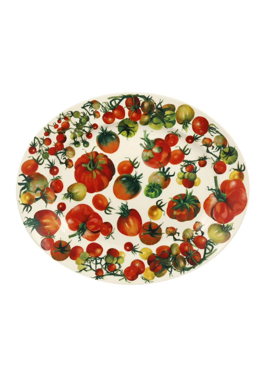 Vegetable Garden Tomatoes Medium Oval Platter - Image 2