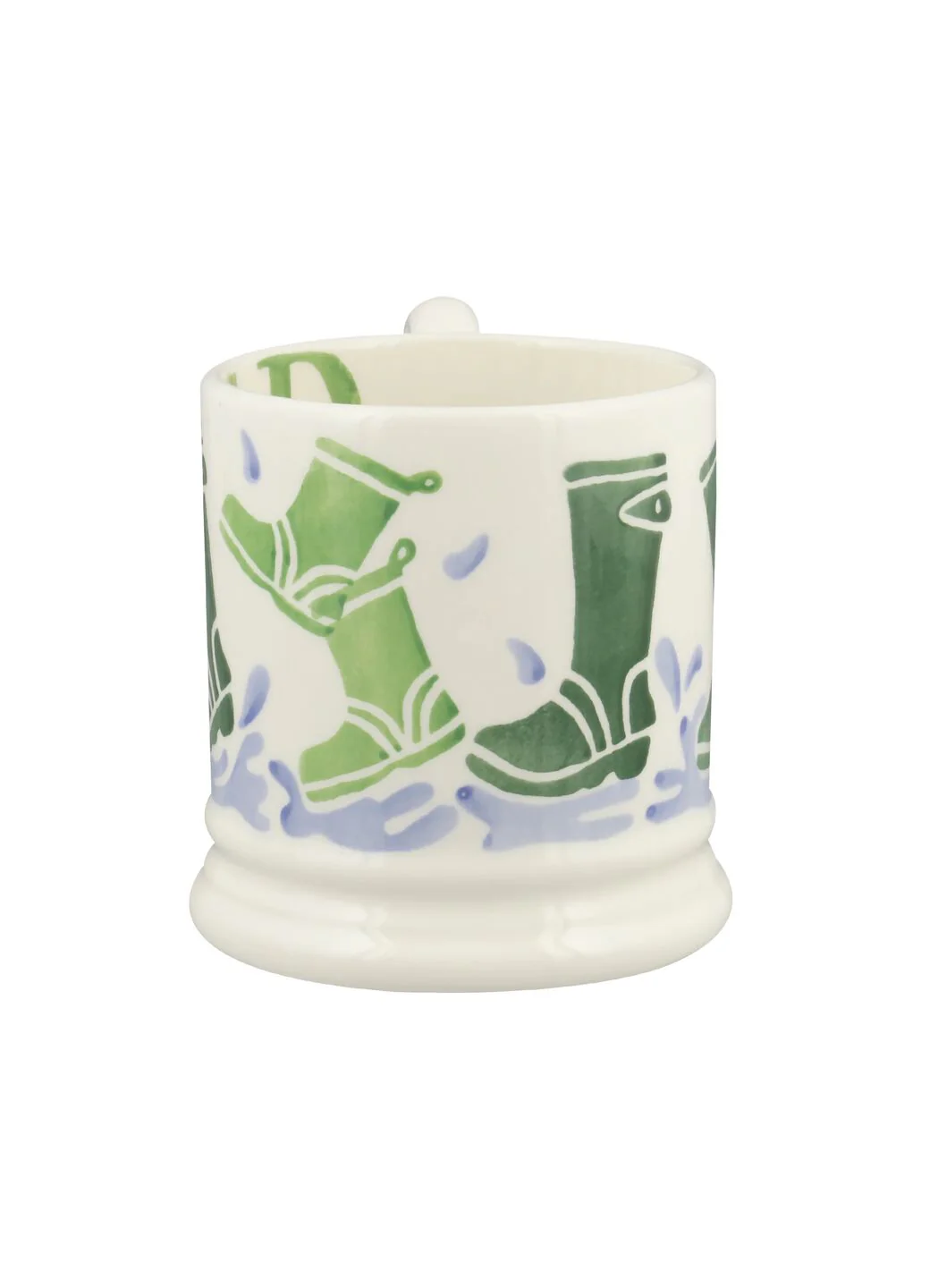 Wellies Dad 1/2 Pint Mug - Image 4