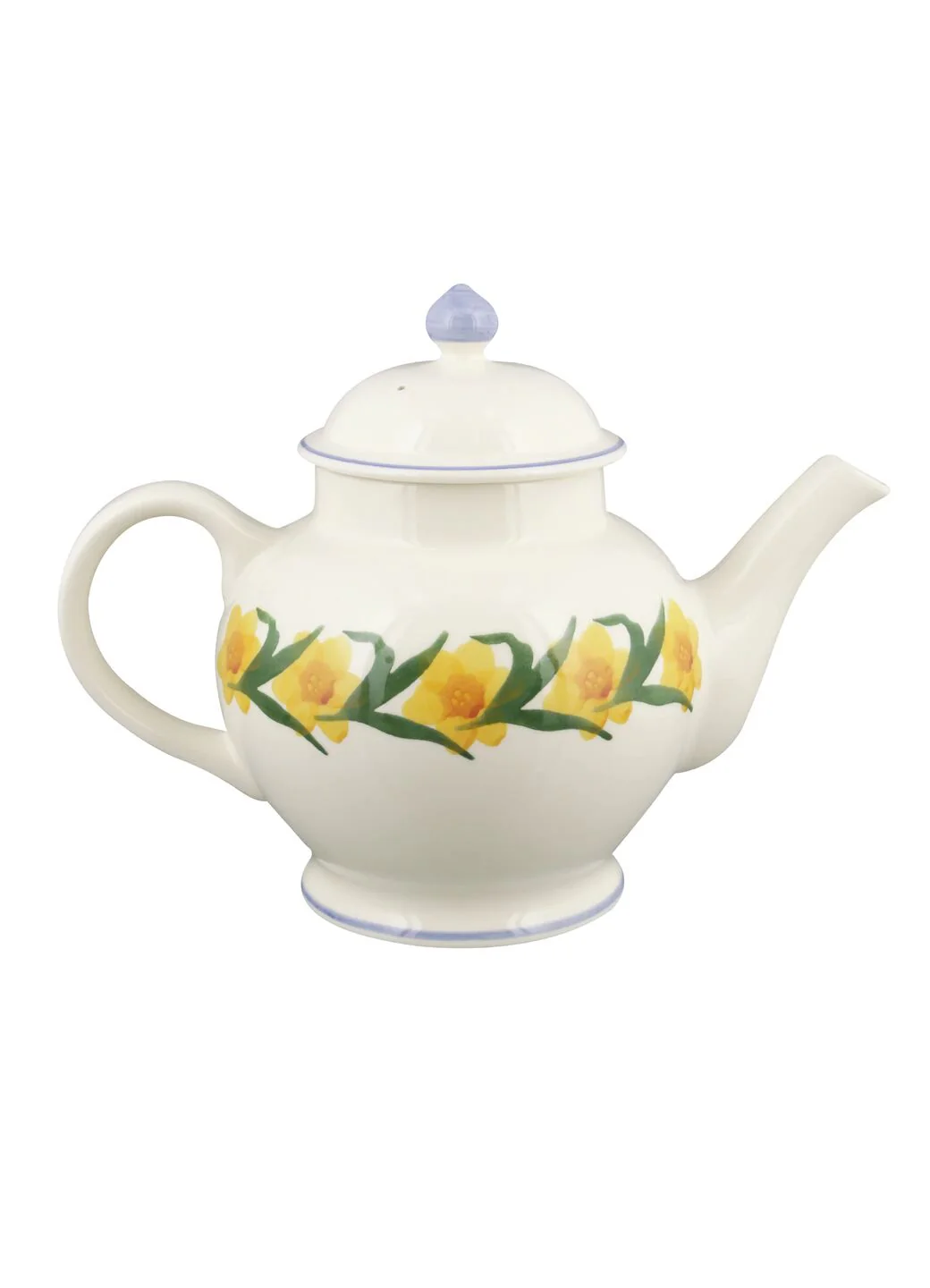 Windblown Daffodils 4 Mug Teapot - Image 4